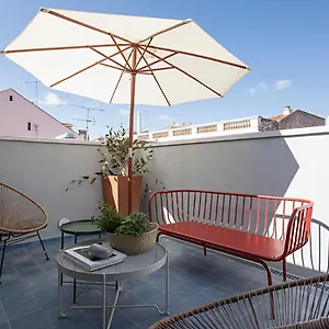 דירה Piso Azul Premium In Bairro Alto By Lovelystay, ליסבון